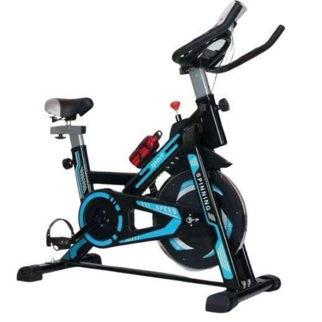 a spin bike